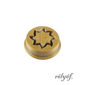 Extruder Hollow Die - Saw | Pottery Forms | Relyef Pottery Tools