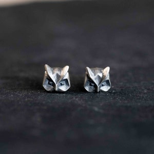 Sterling Silver Origami Owl Earrings Womens Mens Stud Earrings Jewellery Gift