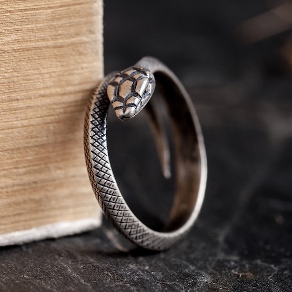 GAGAN あったかい snake ring silver925 GAGAN あったかい snake ring silver925