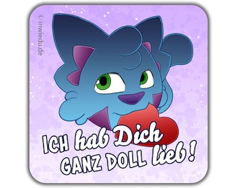 Hab dich mega doll lieb