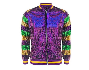 mardi gras suit jacket
