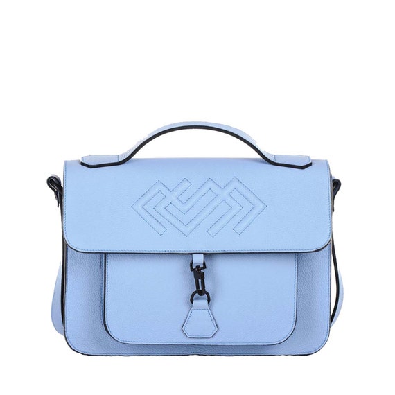 leather work satchel