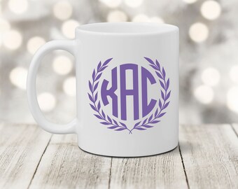 Monogram Decal, Monogram Sticker, Vinyl Decal, Monogram for Tumbler, Monogram Car Decal