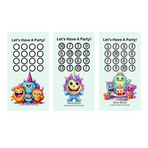 Birthday Savings Challenge Bundle: A6 Budget Binder (Digital Download)