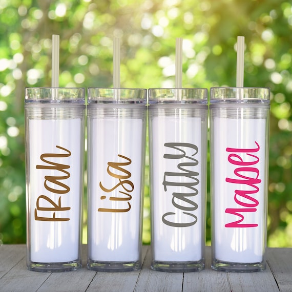 Name Decal, Shadow Monogram Decal, Vinyl Name Decal, Name Stickers, Luggage  Sticker, Waterproof Name Label, Name Decal for Water Bottle 