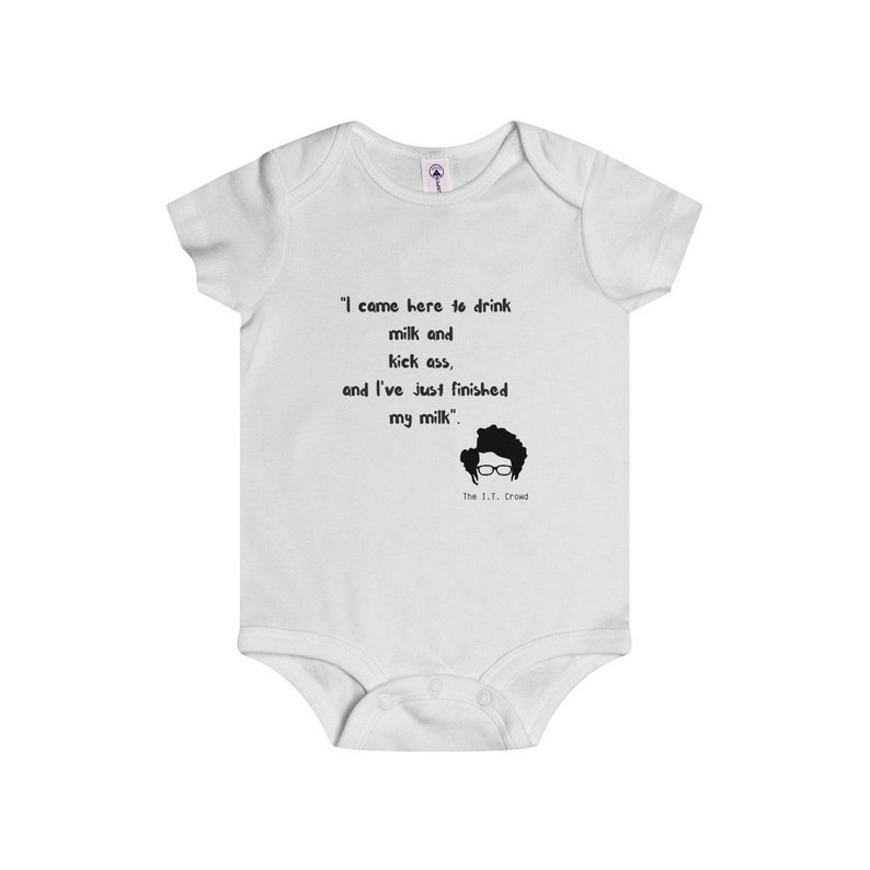 It Crowd Baby short sleeve bodysuit