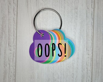 OOPS! 50 Large Assorted Figure Eight Floss Drops | Thread Drops | Cross Stitch