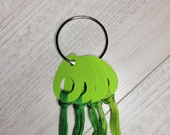 50 Small Tear Floss Drops | Thread Drops | Cross Stitch