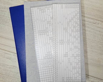 A5 Journal Grid Guide with spacing - Print Your Own