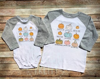 Pumpkin Patch Shirt,  Kids Pumpkin Shirt, Toddler Pumpkin TShirt, Infant Pumpkin Shirt, Fall Shirt for Kids, Gift for Kids, Fall Tee