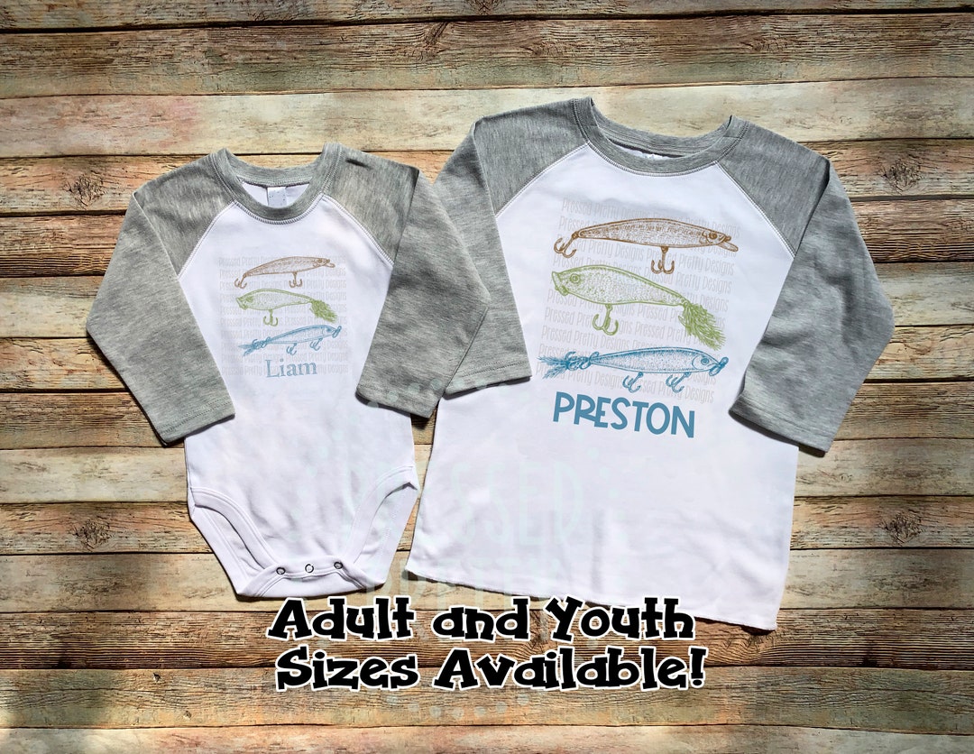 Kids Fishing Shirt Boy Fishing Shirt Baby Fishing Shirt Etsy.de