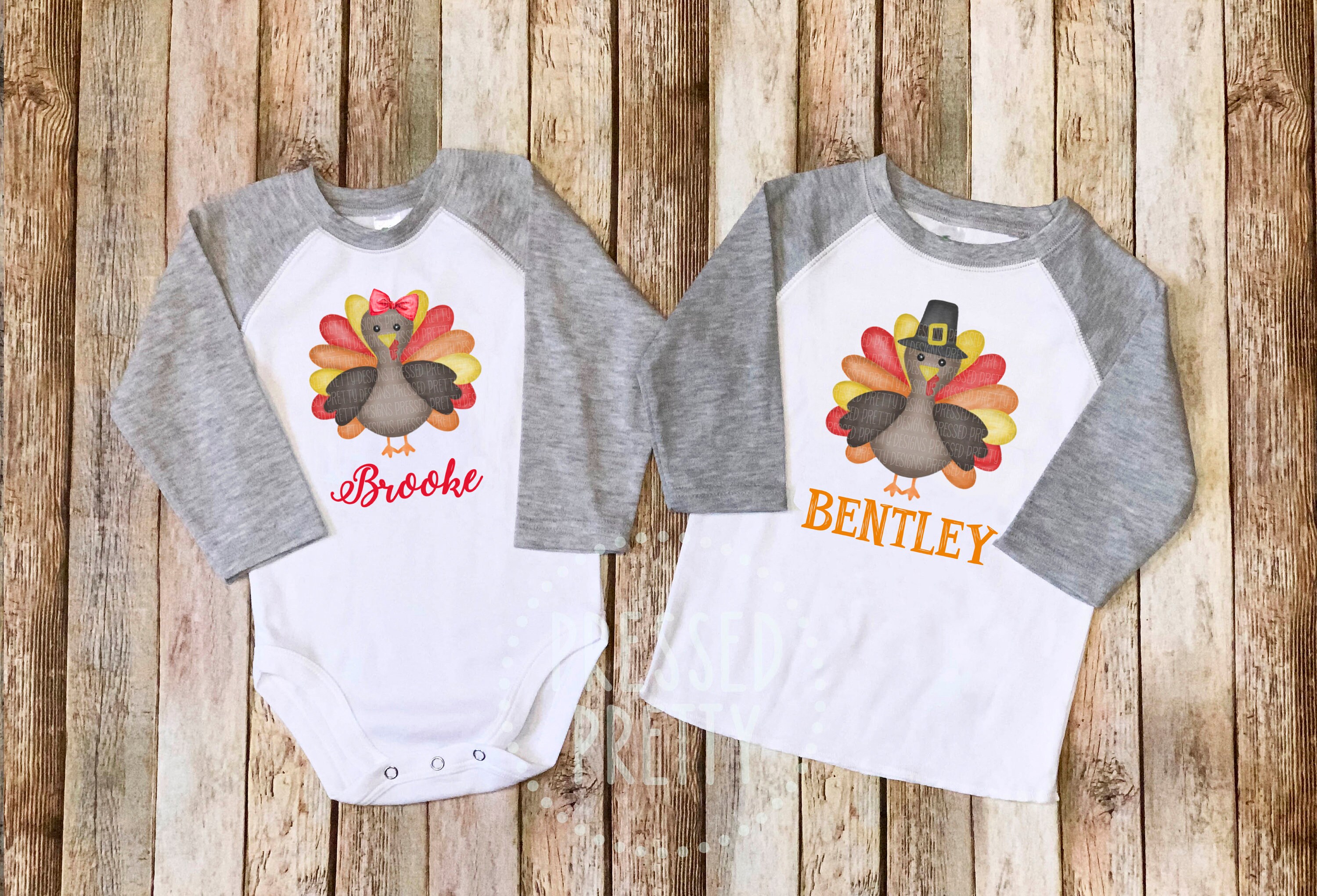 Personalized Thanksgiving Shirt Kids Thanksgiving Shirt Etsy