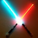 Lightsaber Cross WALL MOUNT Display Hilt Set 