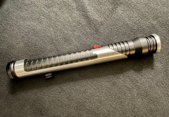 One Replicas SSQY Qui-gon Jinn Super Stunt Lightsaber Hilt DIY 