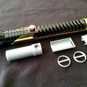 CHASSIS for Korbanth QuiGold Qui Gon Jinn Lightsaber Hilt proffieboard