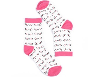 Women's Feminist Boob Socks