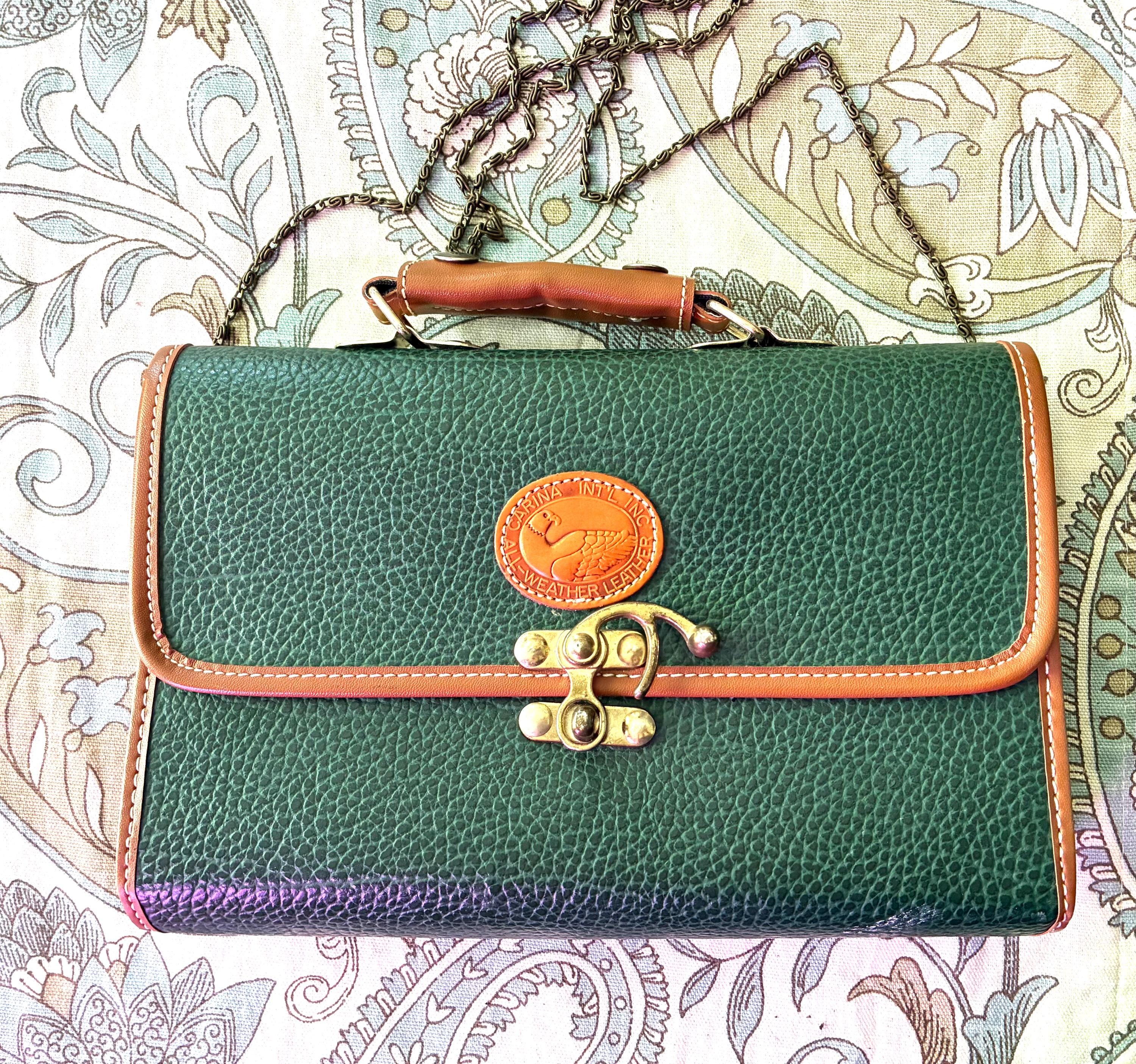 Green Dooney Bourke - Etsy