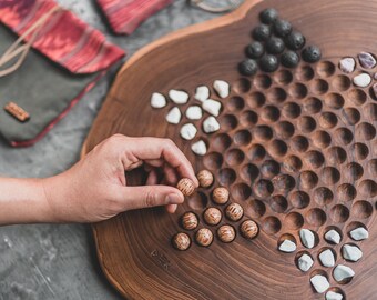 stone chinese checkers