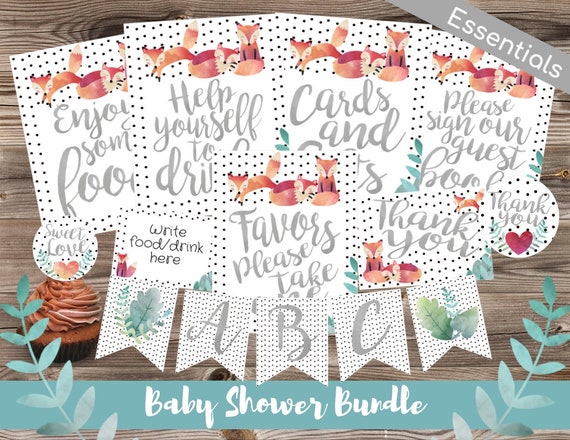 essentials for baby shower