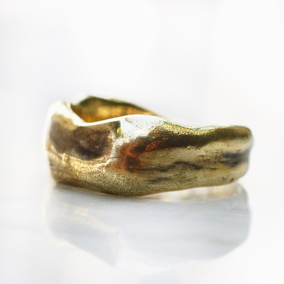 Brass pinky ring deals