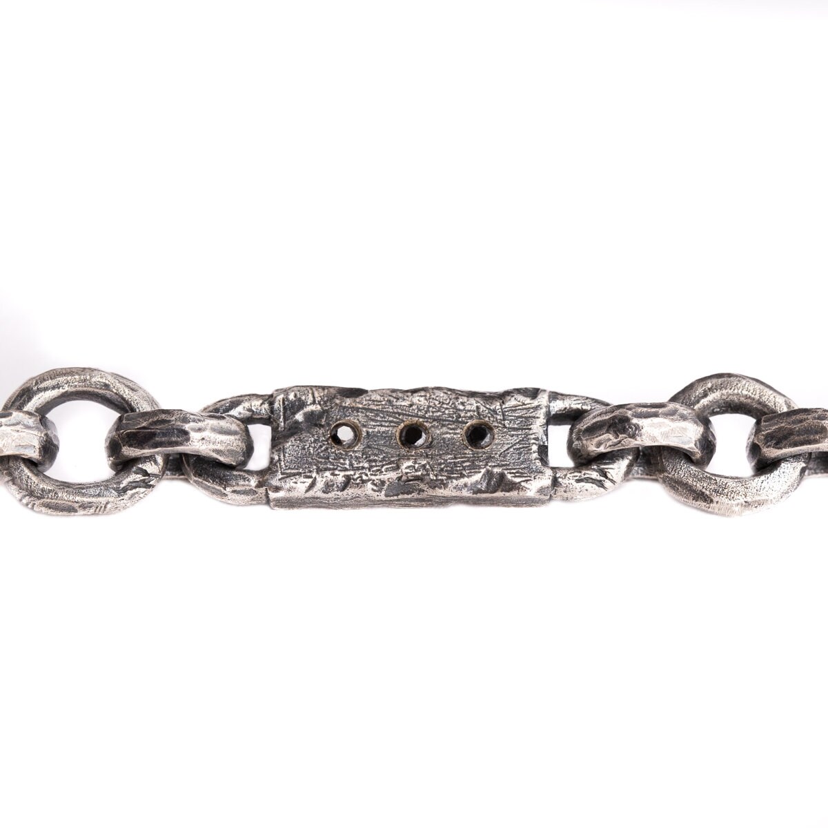 Chunky Silver Chain Bracelet With Ring Center, Thick, Rugged, Rustic, Gothic Style, Black Onyx Stones - Etsy Chunky Silver Chain Bracelet With Ring Center, Thick, Rugged, Rustic, Gothic Style, Black Onyx Stones - Etsy