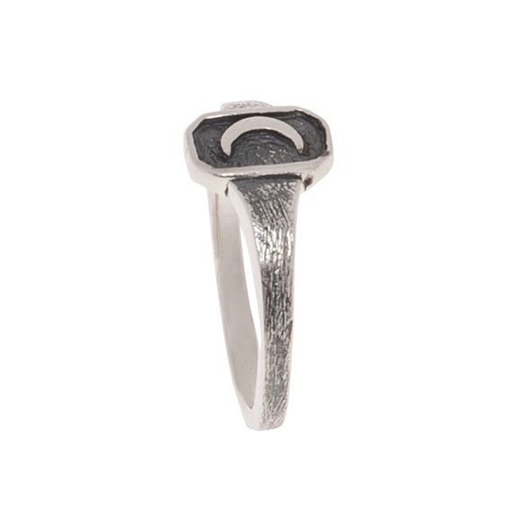 925 Silver Moon Phase Ring,crescent Moon Ring,dainty Moon