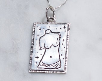 Venus Necklace 925 Sterling Silver | Roman Mythology, Greco Roman Jewelry, Mens Womens Venus Necklace