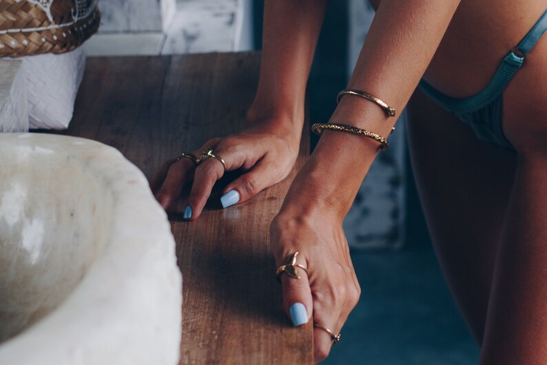 Marine Life Ring Ocean Jewelry Gold Whale Tail Ring Whale Ring for Women Men