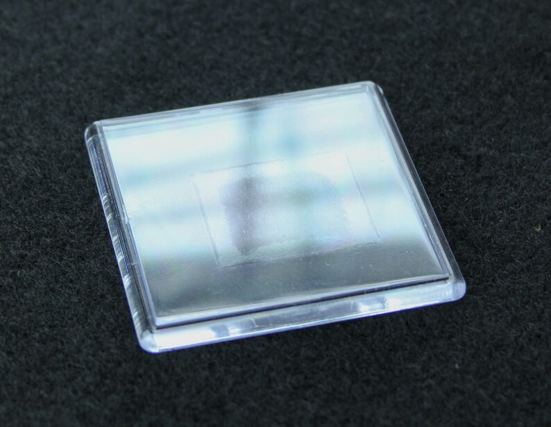 SUPER SET fridge magnet for your own printing or drawing insert on plain or photo paper DIY acrylic blank clear transparent plastic Frame