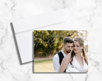 Custom Thank You Cards - Flat, Folded, or Digital File