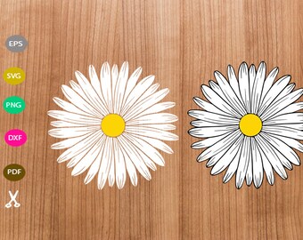 Daisy Svg Cut File Etsy