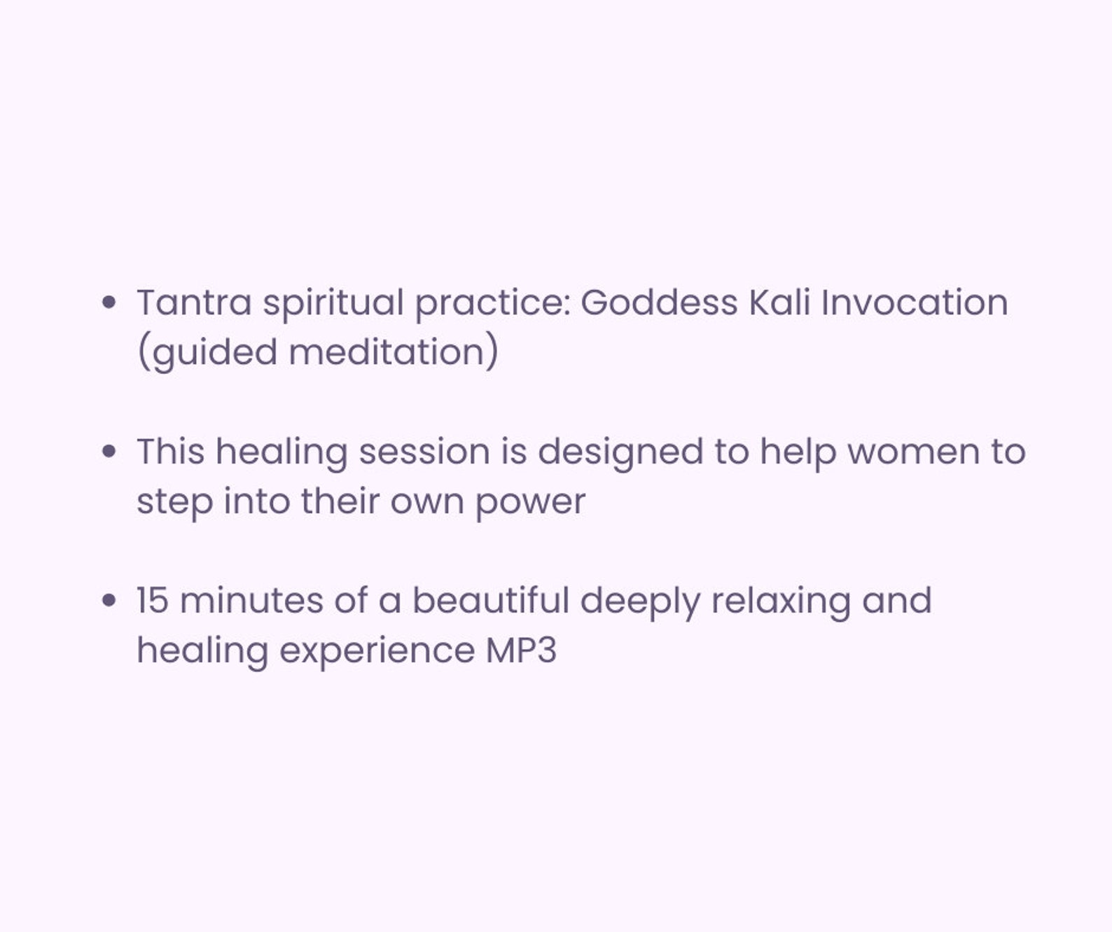 Goddess Kali Invocation Tantric Spiritual Practice Guided Meditation ...