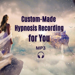 Custom Made Hypnosis Recording Guided Meditation Deep Relaxation Audio MP3