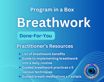 Breathwork Facilitator&#39;s Package Scripts and Guides Breath meditation scripts