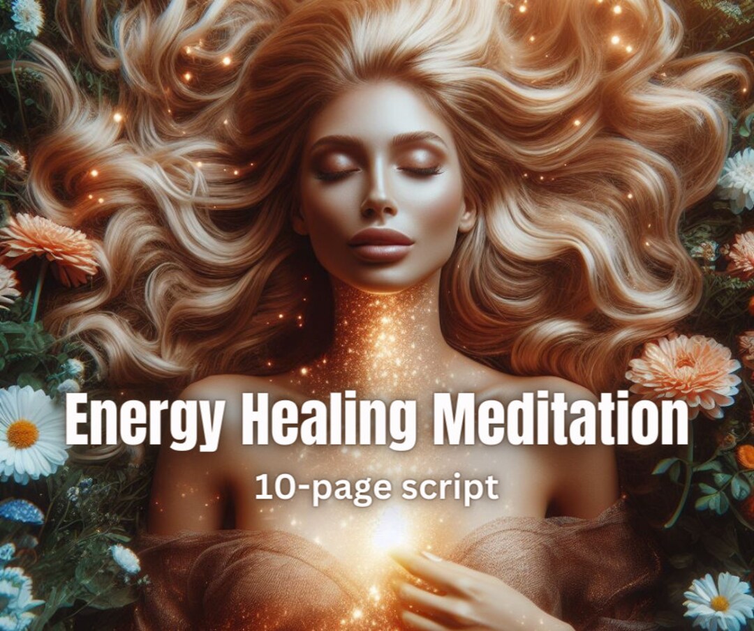 Healers Script Meditation Script Guided Energy Healing for Relaxation Rejuvenation and ...