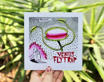 Venus Fly Trap Horror Movie Poster