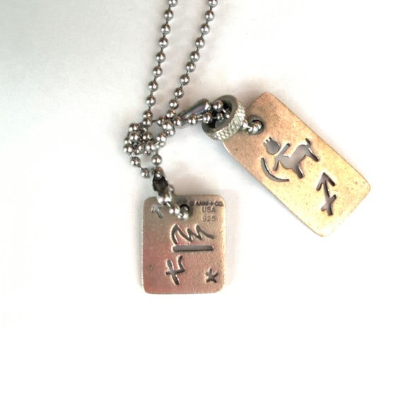 Sterling Silver Mother of Pearl Zodiac Sign Sagittarius Pendant Chain Necklace Sterling Silver Mother of Pearl Zodiac Sign Sagittarius Pendant Chain Necklace