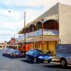 The Old Vic | limited edition | giclee print | Victoria Hotel | Canowindra | Old Pub | Aussie Pub | impressionist painting | Australian Pub