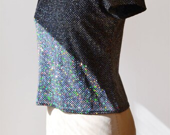 1990s glitter vintage glitter t-shirt