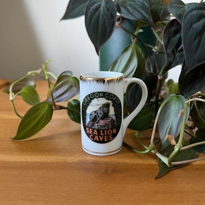 Vintage Travel Shot Glass Oregon Sea Lion Caves