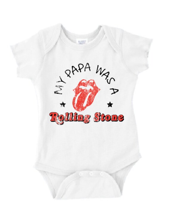 rolling stones baby onesie