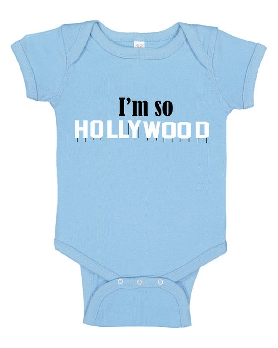 light blue baby onesie