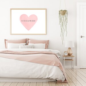 For God so Loved the World PRINTABLE Wall Art, Valentine Print ...