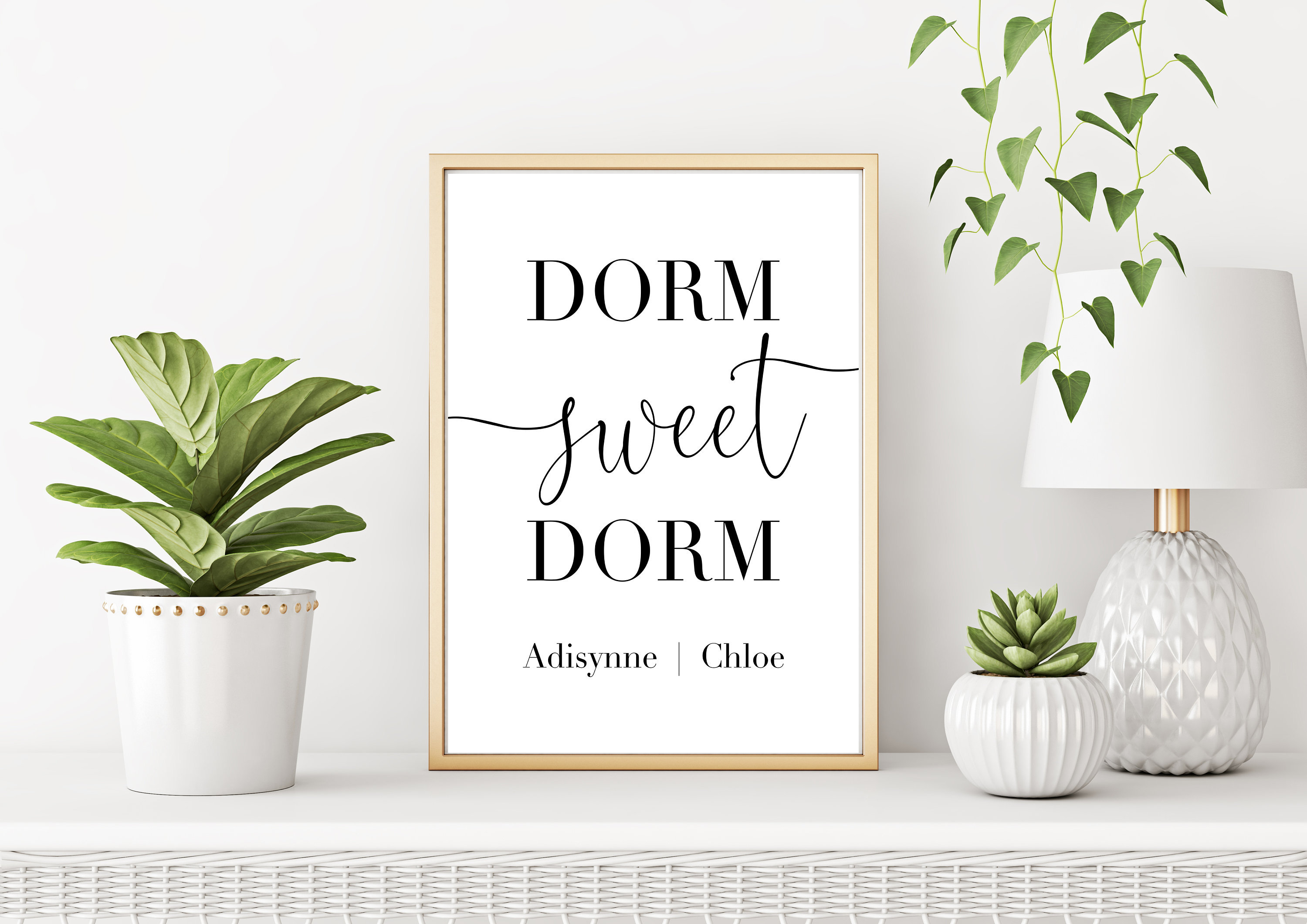 Personalized Dorm Room Sign Printable Door Sign Dorm Room | Etsy