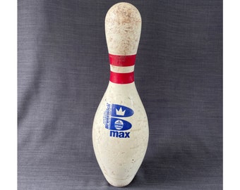 Vintage Brunswick Max 15” USBC APPROVED Wood and Surlyn Coated BOWLING PIN qty 