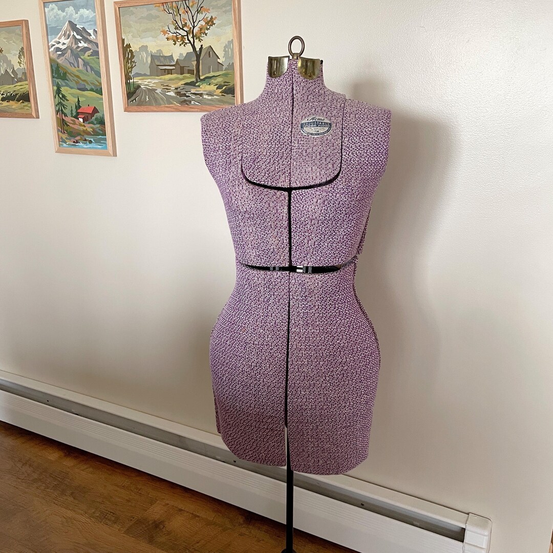 Vintage Acme Adjustable Dress Form Sewing Mannequin W/adjustable Stand ...