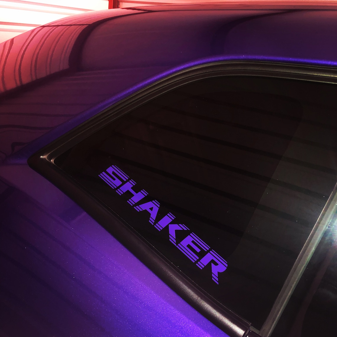 Dodge Challenger Shaker Vinyl Decal 1.5 X 10 2 Etsy
