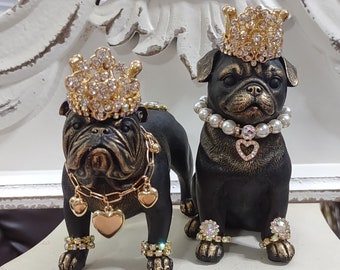 French Bulldog Statue