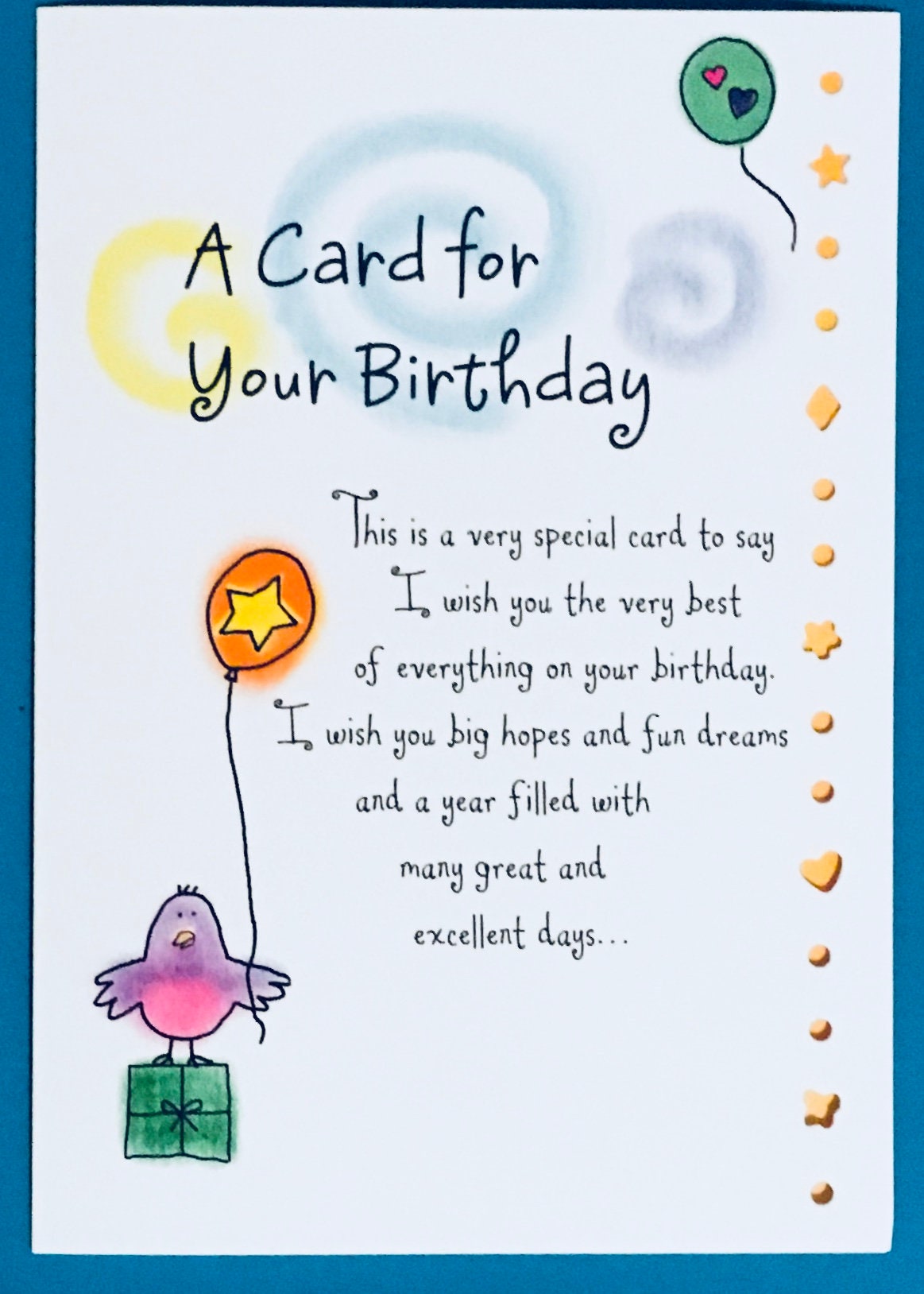Happy Birthday Flowers Greeting Card by Ashley Rice