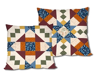 Memories - Patchwork Pillows KIT ~ Two Pillows!